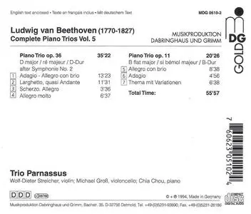 Trio Parnassus - Ludwig van Beethoven: Complete Piano Trios, Vol. 5 (1994)
