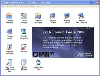 Portable jv16 PowerTools 2007 v1.7.0.399