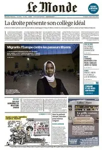 Le Monde du Mercredi 20 Mai 2015