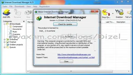 Internet Download Manager 6.23 Build 9 Multilingual Portable