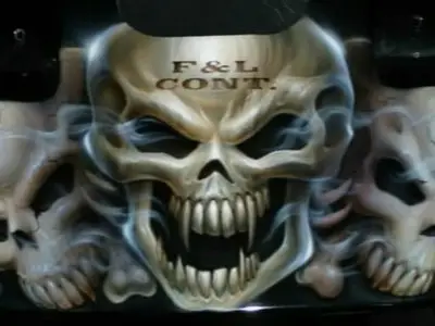 Javier Soto Killer Clown Airbrush Tutorial (2006)