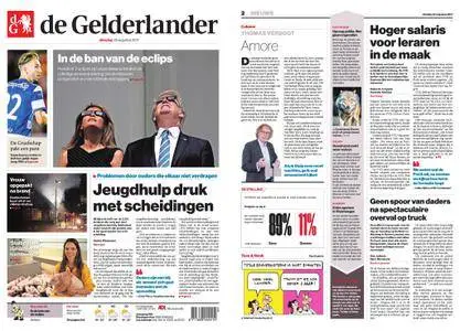 De Gelderlander - Nijmegen – 22 augustus 2017