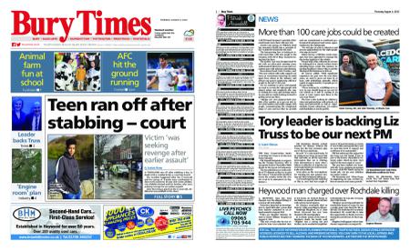 Radcliffe Times – August 04, 2022