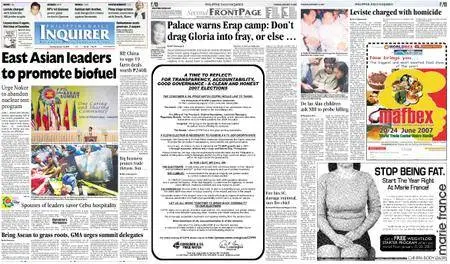 Philippine Daily Inquirer – January 16, 2007