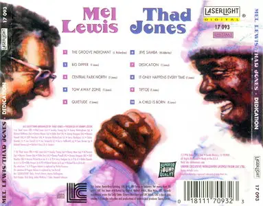 Thad Jones and Mel Lewis - Dedication (1996)