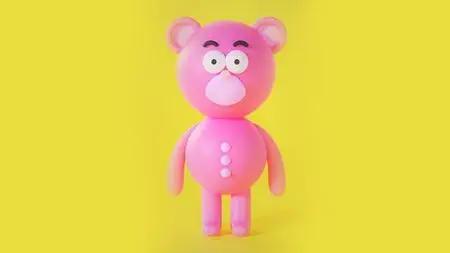 Blender 3D: Easy Cartoon Bear Character