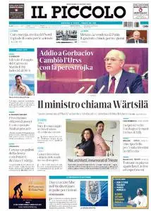 Il Piccolo Trieste - 31 Agosto 2022