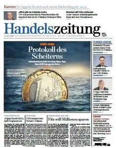 Handelszeitung - 2 Juli 2015