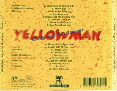 Yellowman - Reggae Get The Grammy (1993) {ITM}
