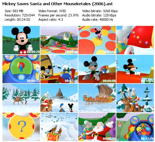 Mickey Saves Santa and Other Mouseketales (2006) .