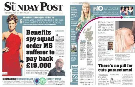 The Sunday Post Scottish Edition – April 29, 2018