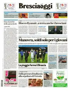 Brescia Oggi - 20 Settembre 2017