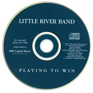 Little River Band - Playing To Win (1984) [1997, Remastered Reissue]