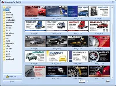 Mojosoft BusinessCards MX 4.83