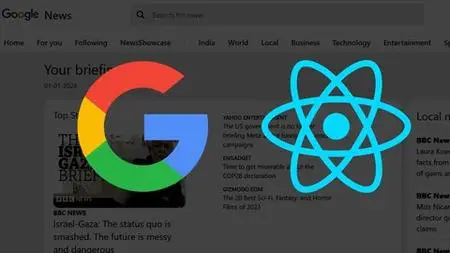 React - The Complete Guide-Google News Website Clone