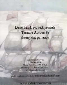 Treasure Auction #1. May 30, 2007