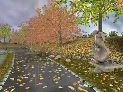 Golden Autumn 3D Screensaver 1.0