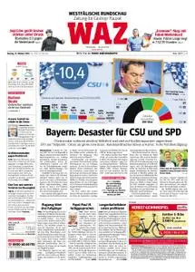 WAZ Westdeutsche Allgemeine Zeitung Castrop-Rauxel - 15. Oktober 2018