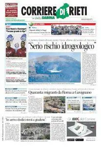 Corriere di Rieti - 26 Agosto 2017