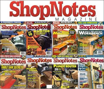 ShopNotes Magazine Issues #1-120 (1992-2011)