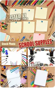School supples - UHQ Stock Photo