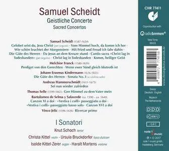 Knut Schoch & I Sonatori - Scheidt: Geistliche Concerte (2017)