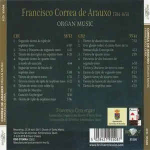 Francesco Cera - Francisco Correa de Arauxo: Organ Music (2018)