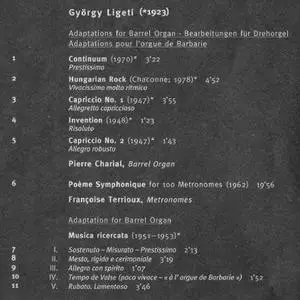 György Ligeti - György Ligeti Edition 5: Mechanical Music (1997)