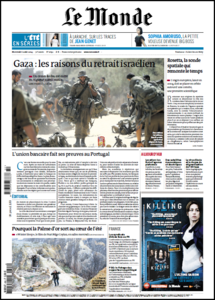 Le Monde Du Mercredi 06 Août 2014