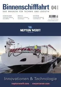 Binnenschifffahrt - April 2019
