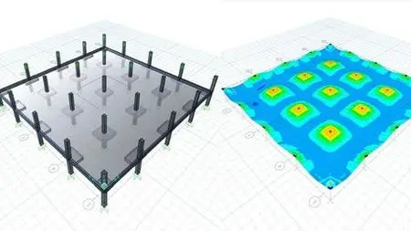 Safe: Learn Advance Flat Slab Design With Autocad Detailing