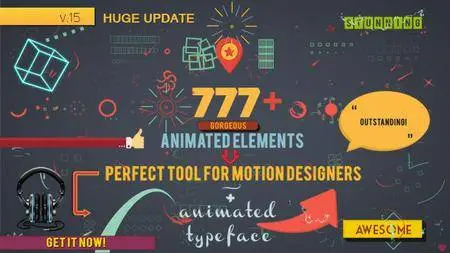 Shape Elements Version 16 - Project for After Effects (VideoHive)
