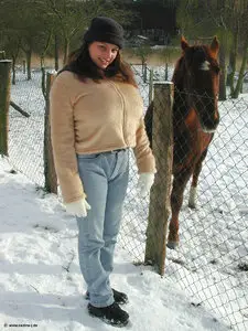 N@dine J@nsen: In the snow (2001)