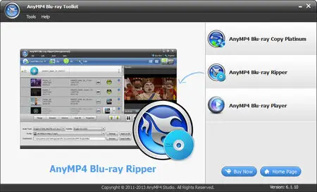 AnyMP4 Blu-ray Toolkit 6.1.16.14203 Multilingual