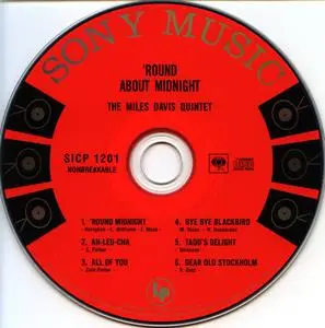 Miles Davis - 'Round About Midnight (1956) {2006 DSD Japan Mini LP Edition Analog Collection SICP 1201}