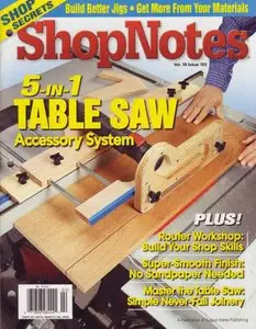 ShopNotes Magazine, #103 January/February 2009 
