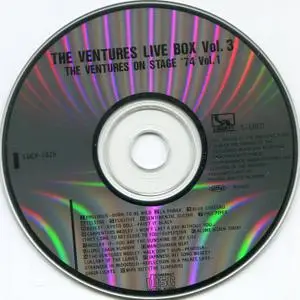 The Ventures - Live Box, Vol. 3 (1993) {4CD Set, Liberty ‎Japan TOCP-7826~29 rec 1974-1975}