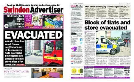 Swindon Advertiser – August 29, 2017