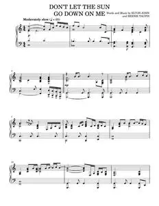 Don't Let the Sun Go Down on Me - Elton John (Piano Solo)