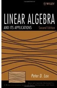 Linear Algebra and Its Applications (2nd edition)