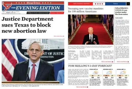 Chicago Tribune Evening Edition – September 09, 2021