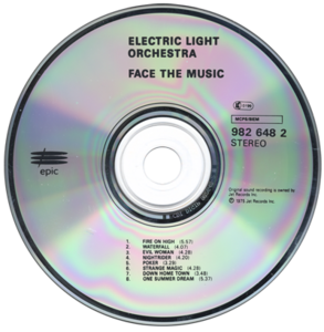 Electric Light Orchestra - Face The Music  (1975) [UK Pressing - Epic/Jet Records]