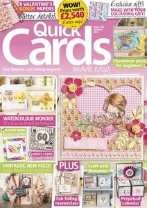 Quick Cards Made Easy  - January 2016