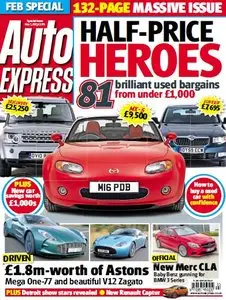 Auto Express UK - 16 January 2013 (True PDF)