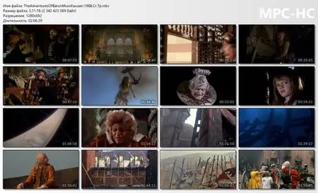 The Adventures of Baron Munchausen (1988) [The Criterion Collection]