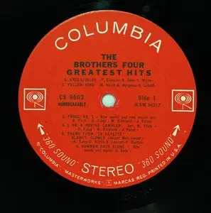 The Brothers Four - Greatest Hits (1962) 24-Bit/96-kHz Vinyl Rip
