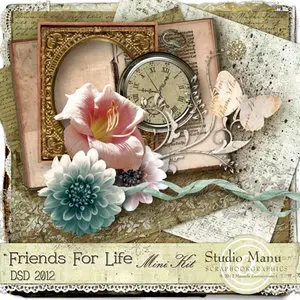 3 Vintage Scrap Kits