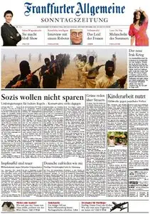 Frankfurter Allgemeine Zeitung am Sonntag, 22. Juni 2014