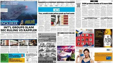 Philippine Daily Inquirer – January 17, 2018