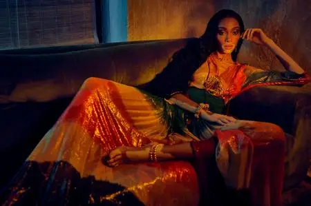 Winnie Harlow by Billy Kidd for Vogue India March 2020